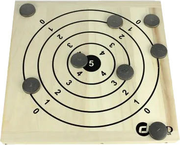Jeu de Palets cible