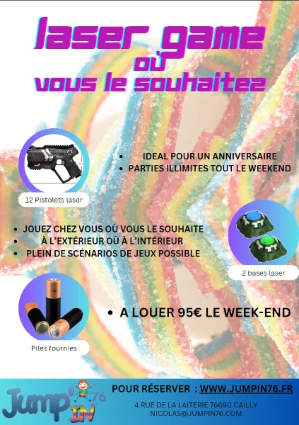 Laser game chez vous