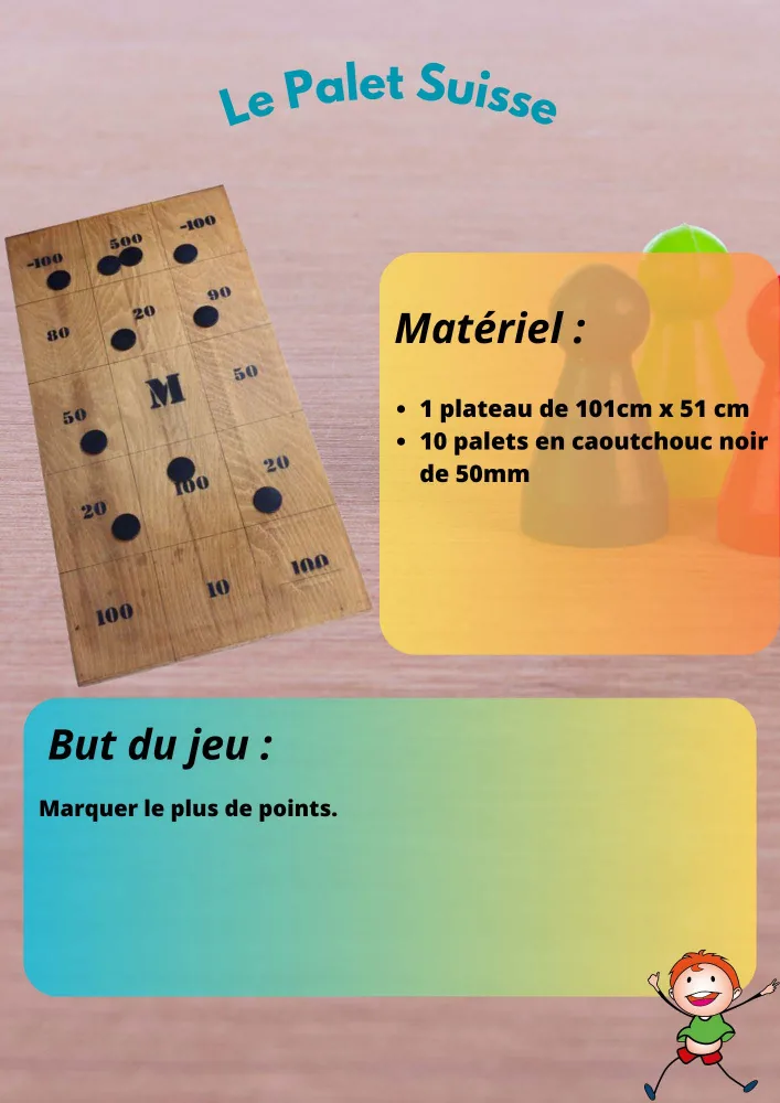 Le palet Suisse